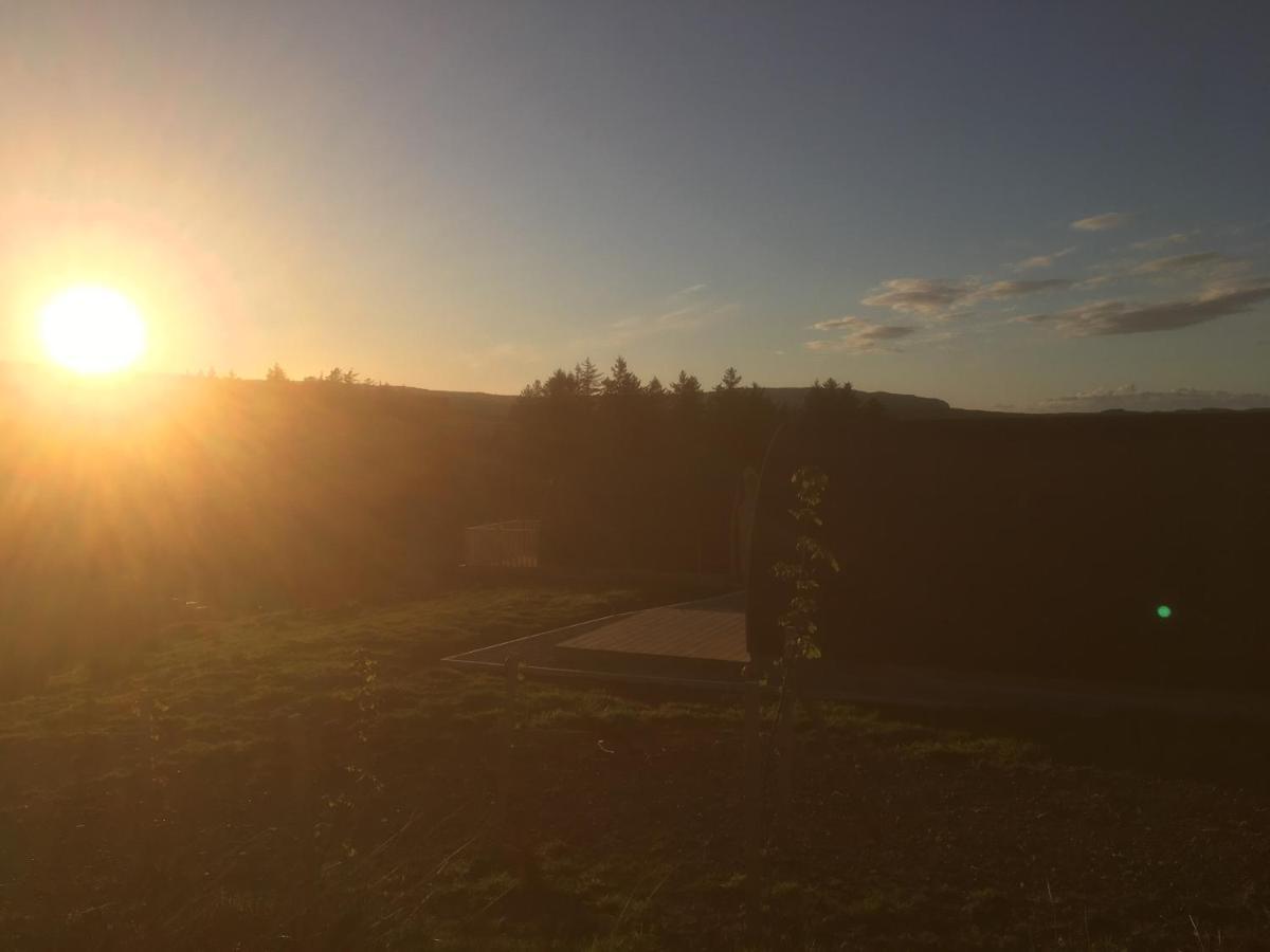 kilcamb camping Pods Hotel Edinbane Bagian luar foto